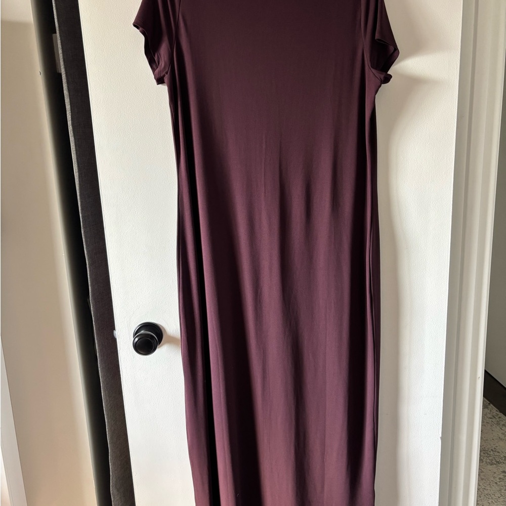 H&M Plum Maxi Dress